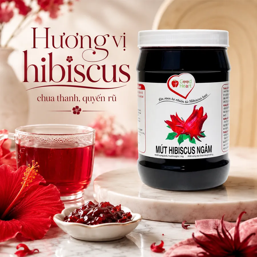Mứt hibicus Good Heart